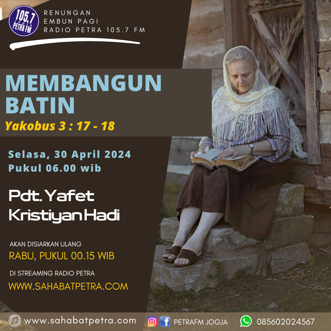 Embun Pagi - 30 APRIL 2024