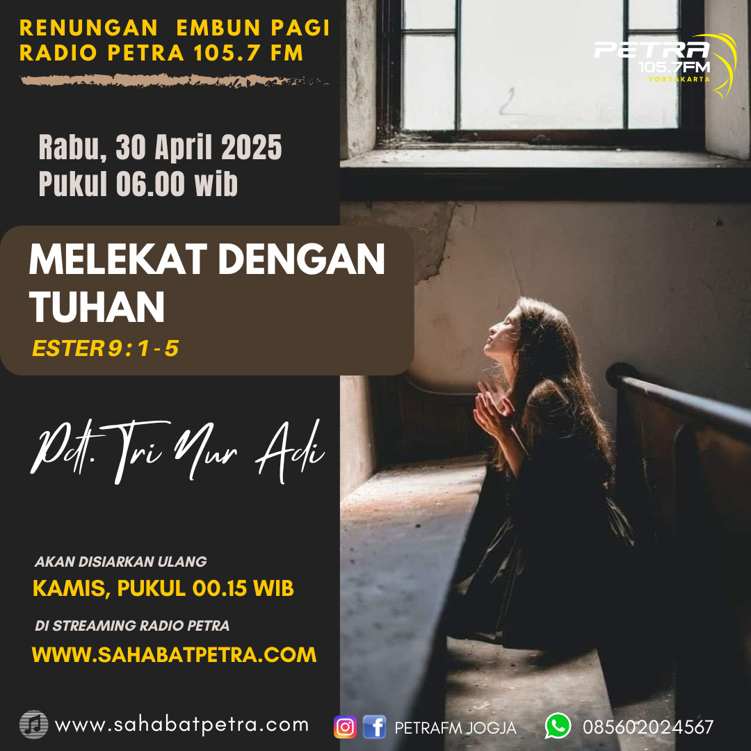 Embun Pagi - 30 APRIL 2025