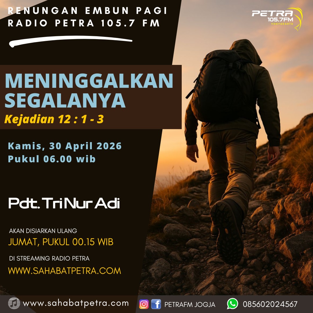 Embun Pagi - 30 APRIL 2026