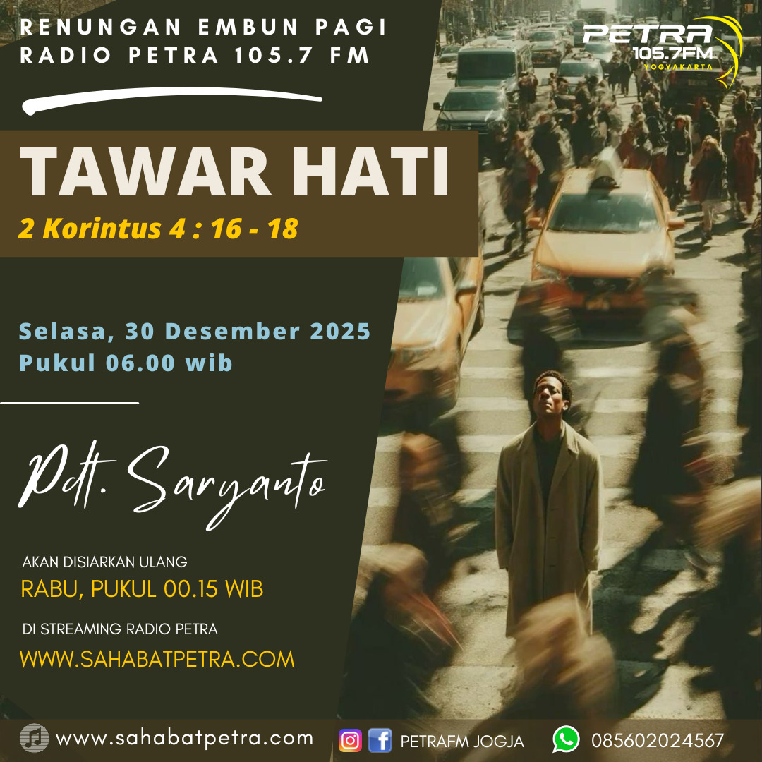 Embun Pagi - 30 DESEMBER 2025