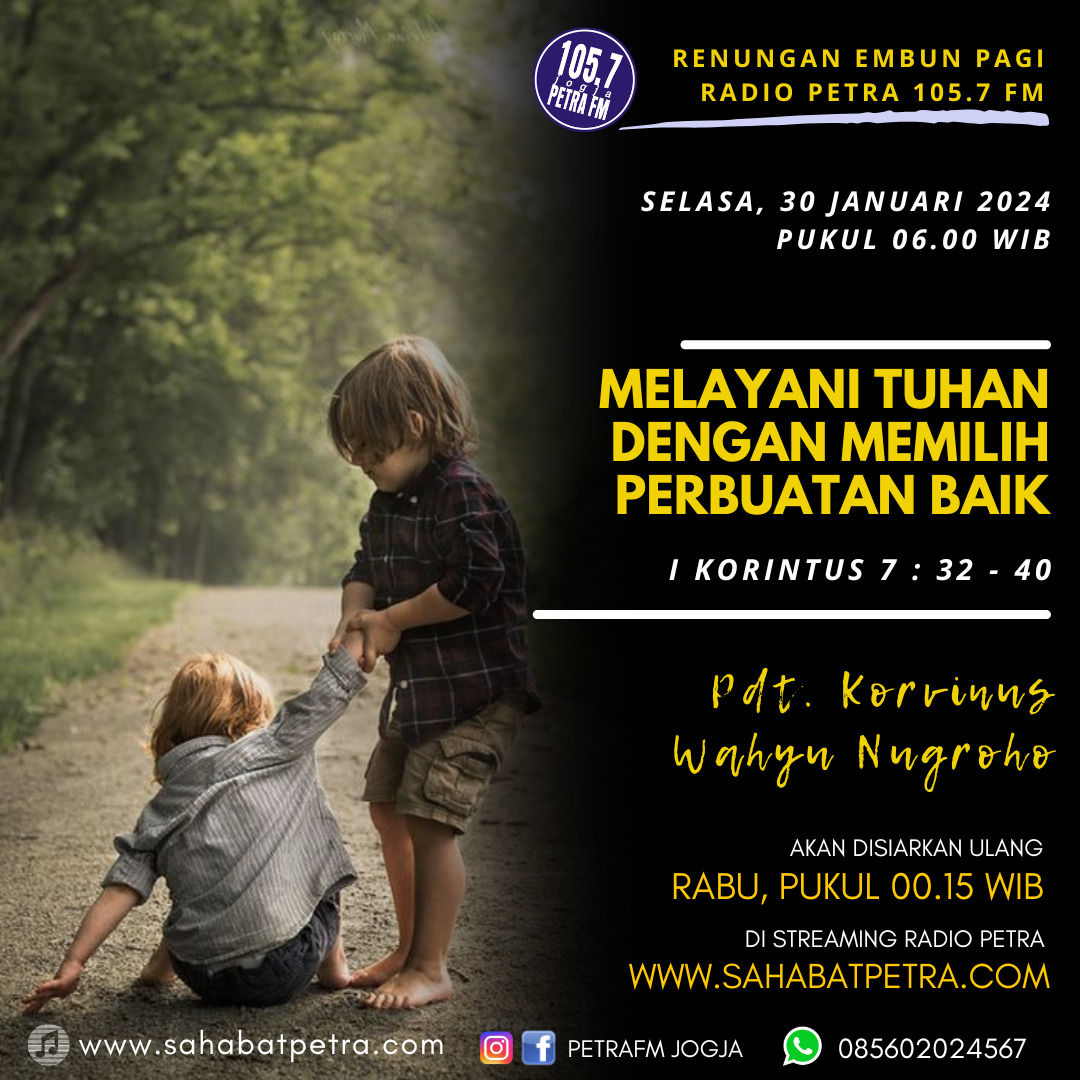 Embun Pagi - 30 JANUARI 2024
