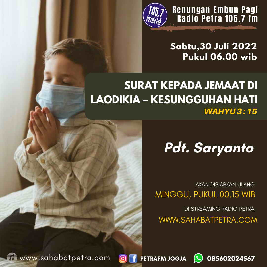 Embun Pagi - 30 JULI 2022