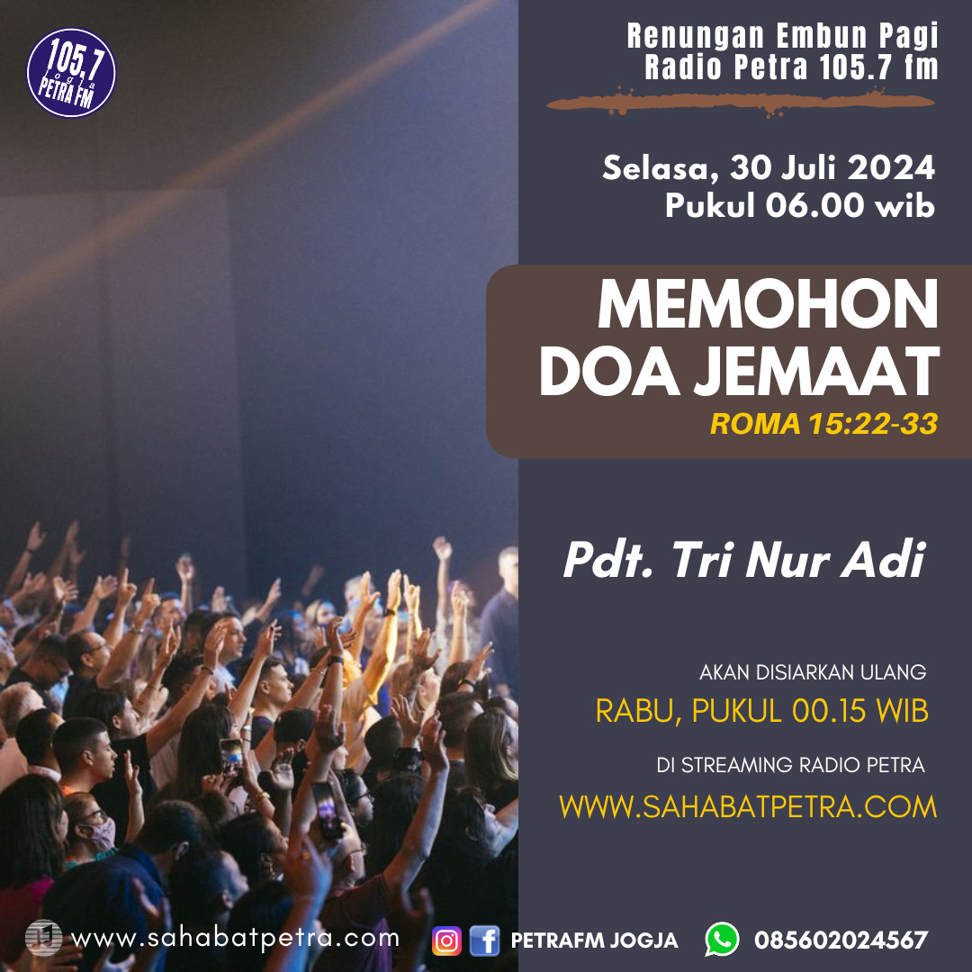 Embun Pagi - 30 JULI 2024