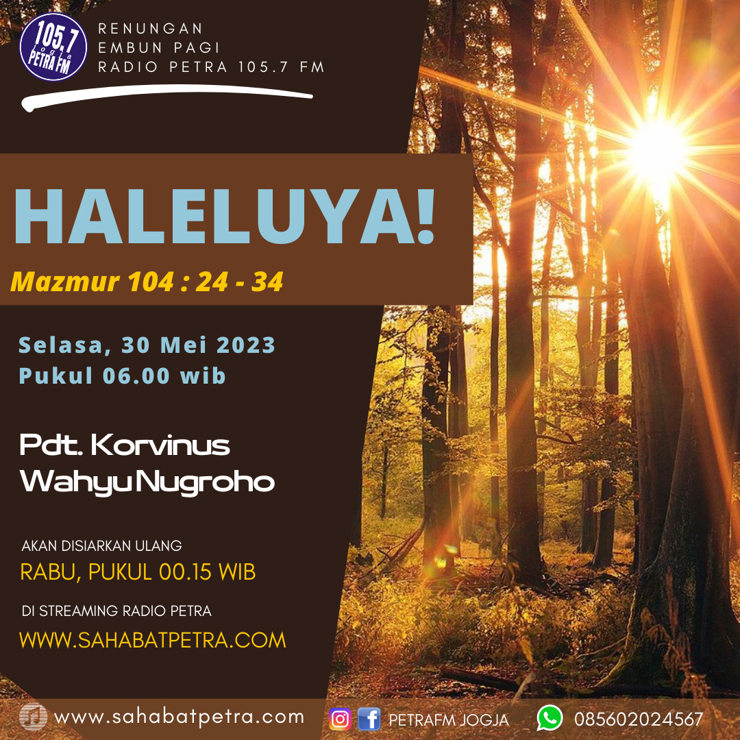 Embun Pagi - 30 MEI 2023