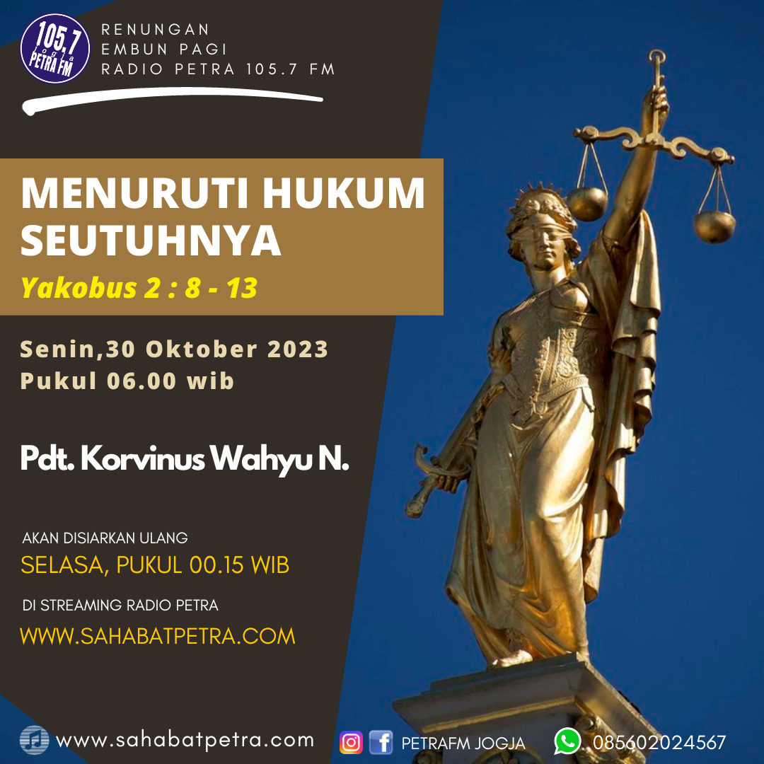 Embun Pagi - 30 OKTOBER 2023