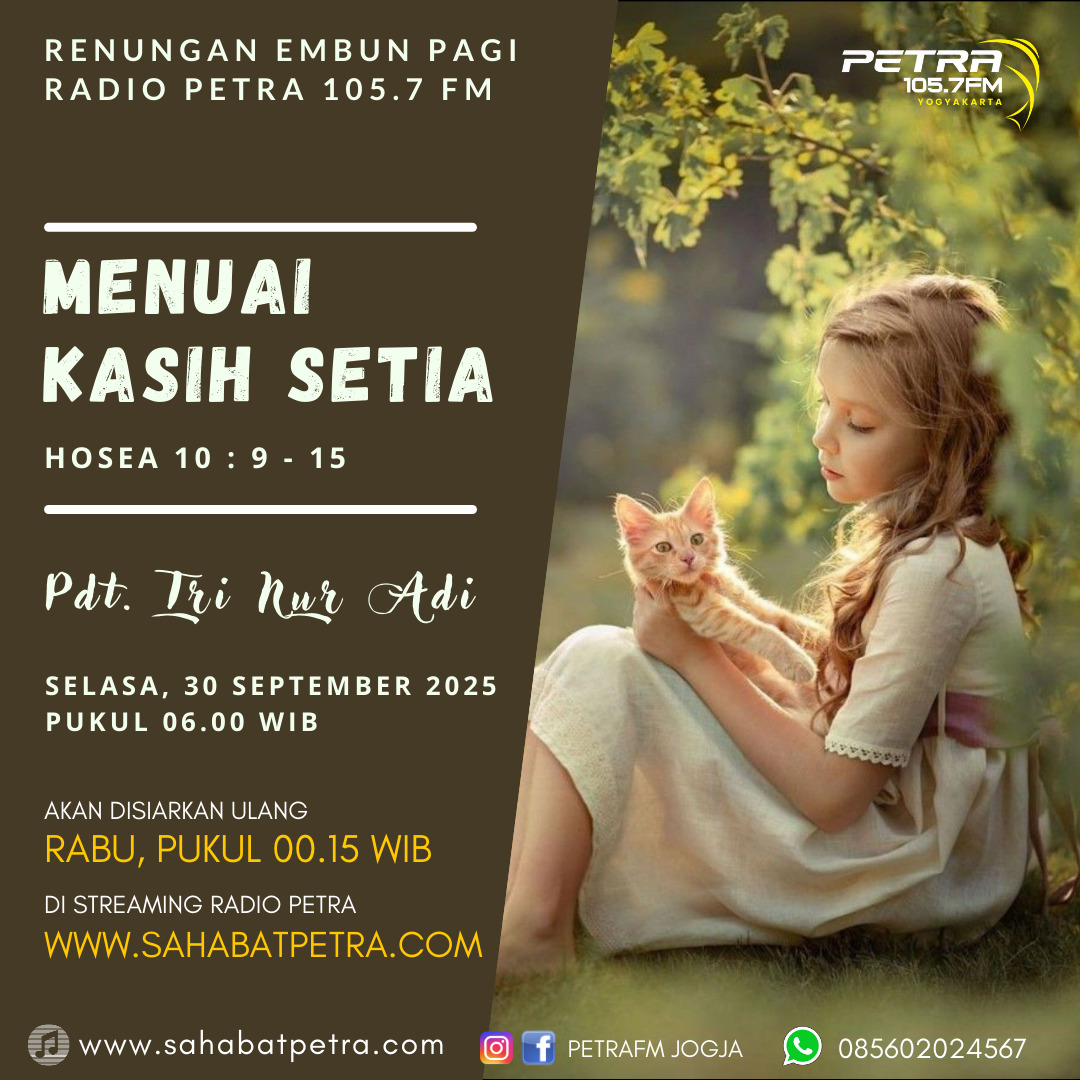 Embun Pagi - 30 SEPTEMBER 2025