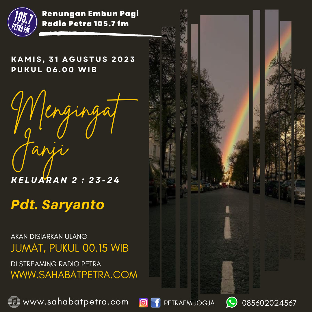 Embun Pagi - 31 AGUSTUS 2023