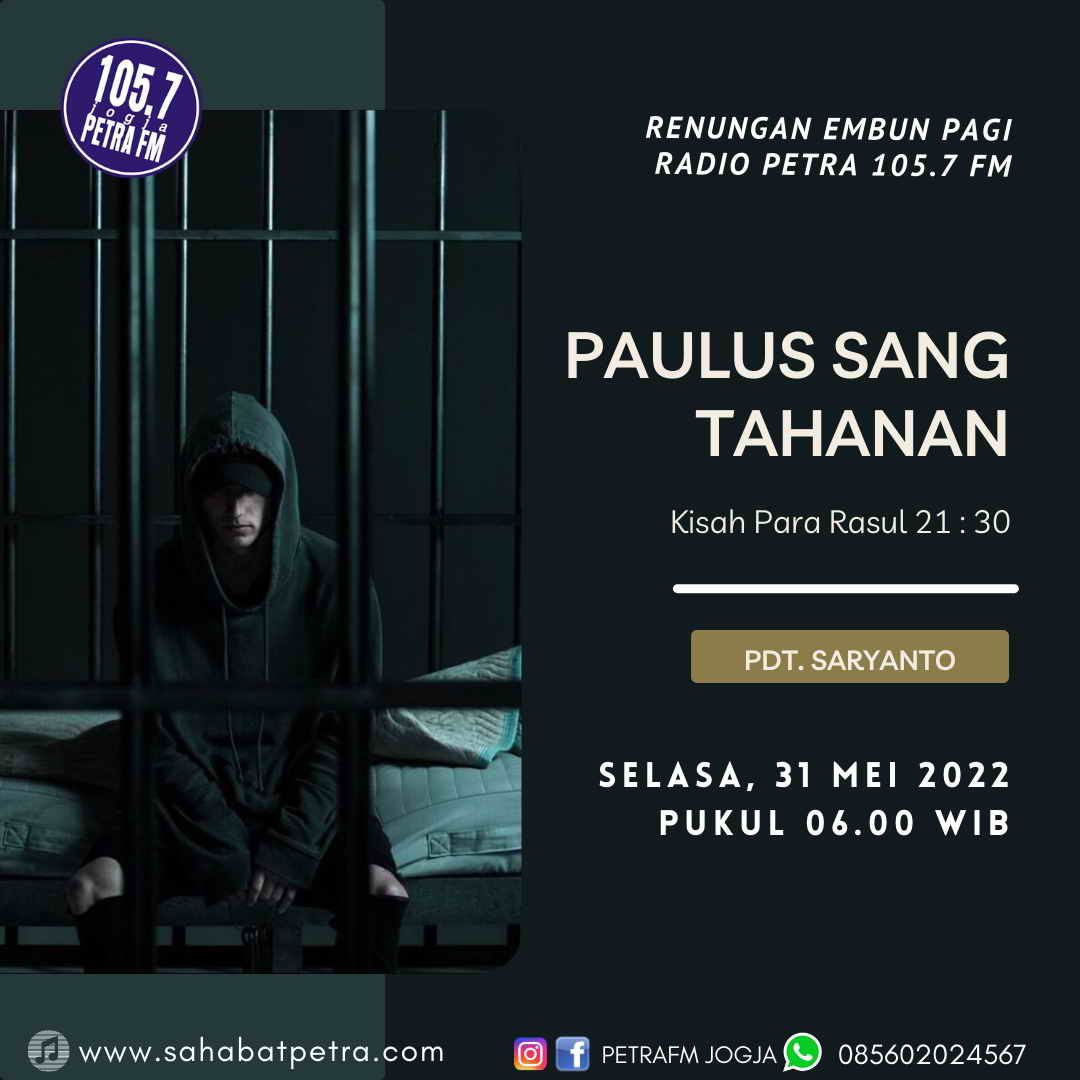 Embun Pagi - 31 MEI 2022