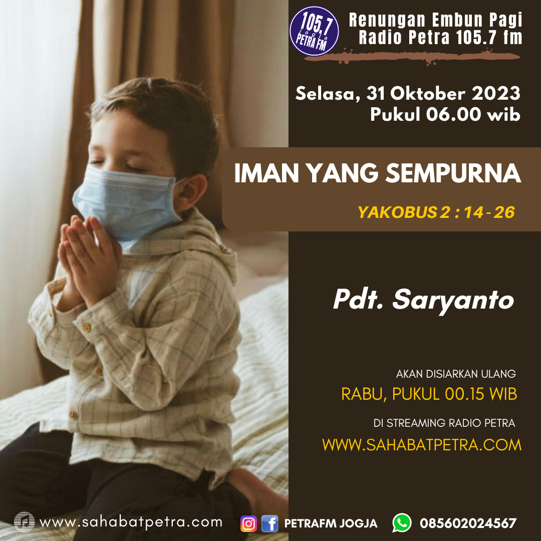 Embun Pagi - 31 OKTOBER 2023