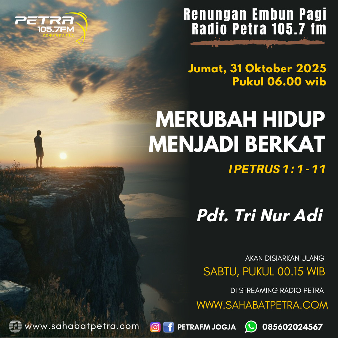 Embun Pagi - 31 OKTOBER 2025