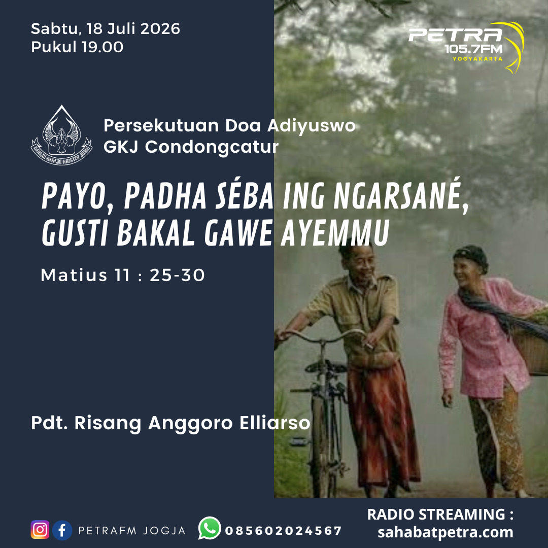 PD Adiyuswo GKJ Condongcatur - 18 JULI 2026