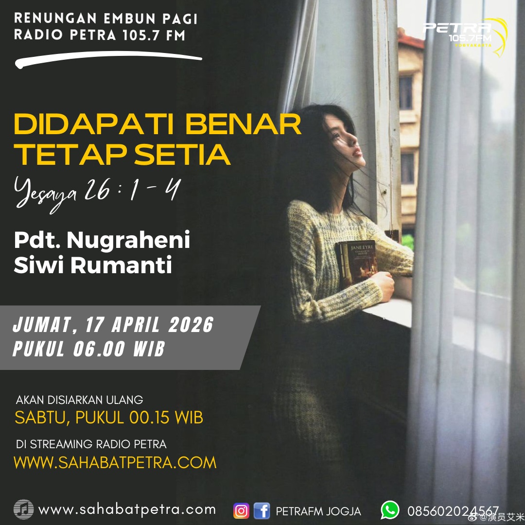 Embun Pagi - 17 APRIL 2026