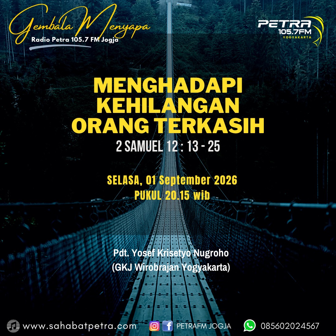 Gembala Menyapa - 01 SEPTEMBER 2026