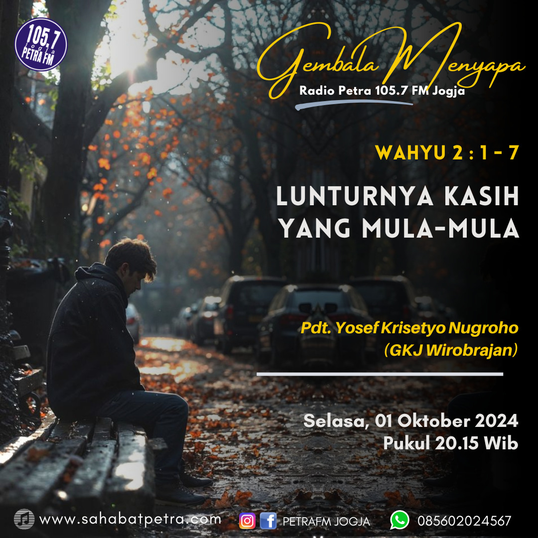 Gembala Menyapa - 01 OKTOBER 2024