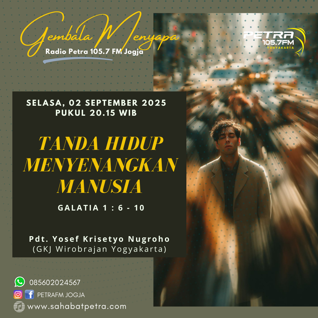 Gembala Menyapa - 02 SEPTEMBER 2025