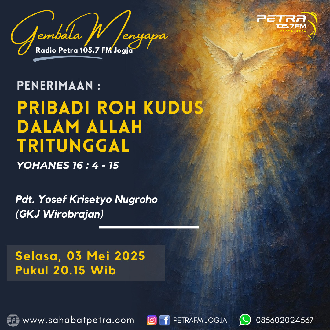 Gembala Menyapa - 03 JUNI 2025