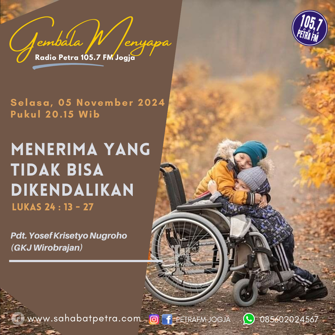 Gembala Menyapa - 05 NOVEMBER 2024