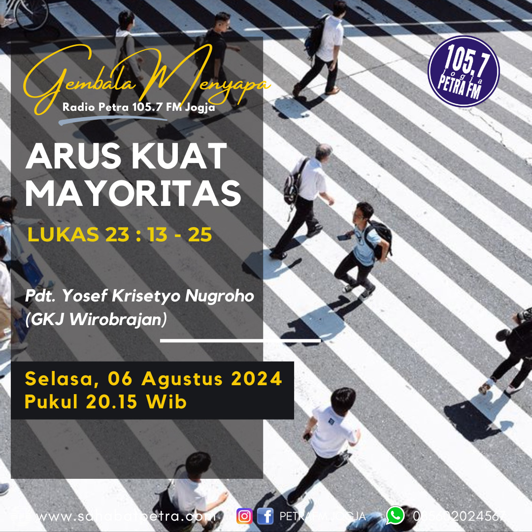 Gembala Menyapa - 06 AGUSTUS 2024