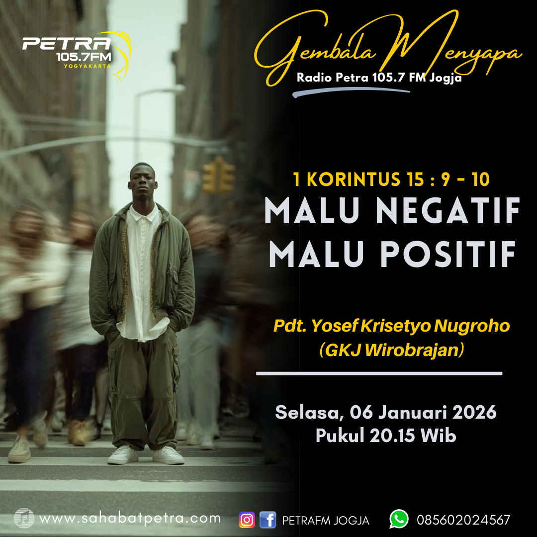 Gembala Menyapa - 06 JANUARI 2026