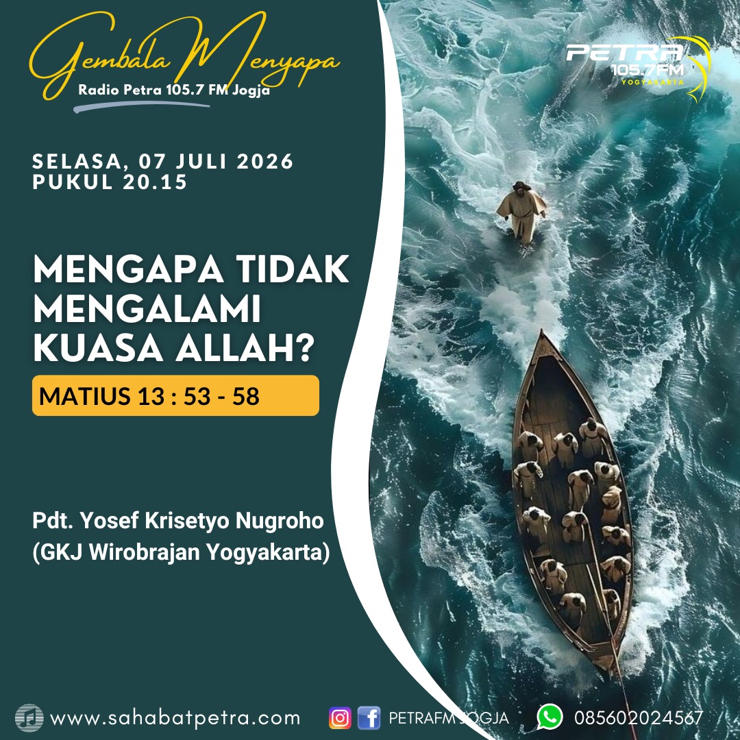 Gembala Menyapa - 07 JULI 2026
