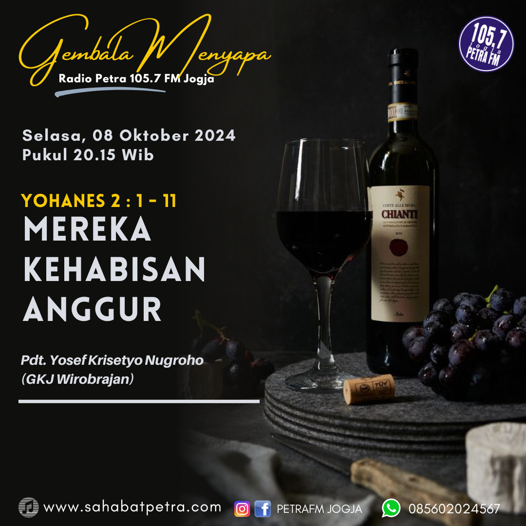 Gembala Menyapa - 08 OKTOBER 2024