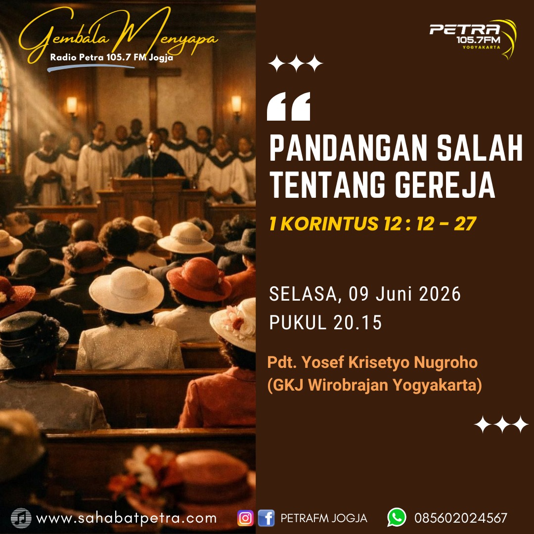 Gembala Menyapa - 09 JUNI 2026