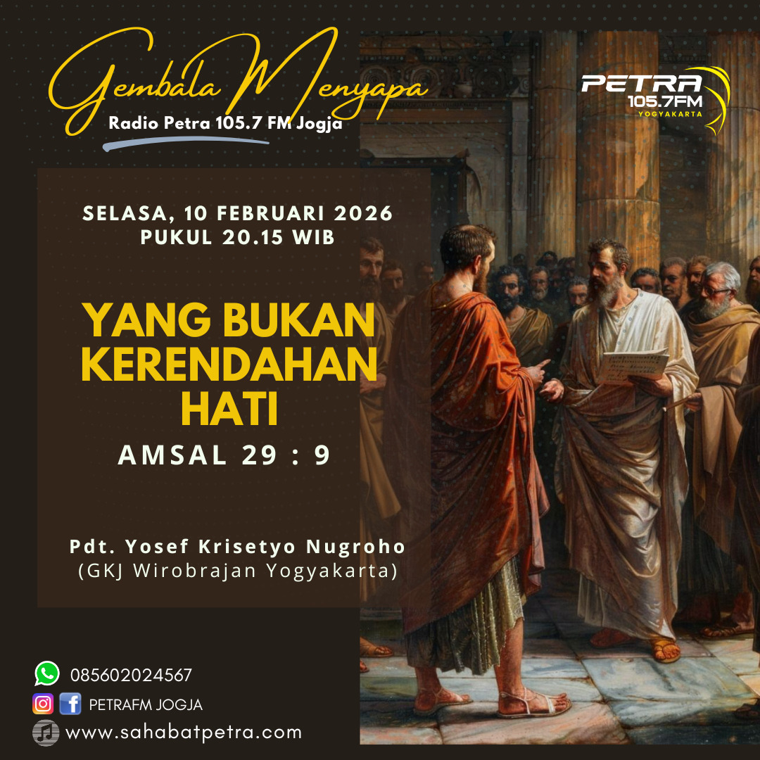 Gembala Menyapa - 10 FEBRUARI 2026