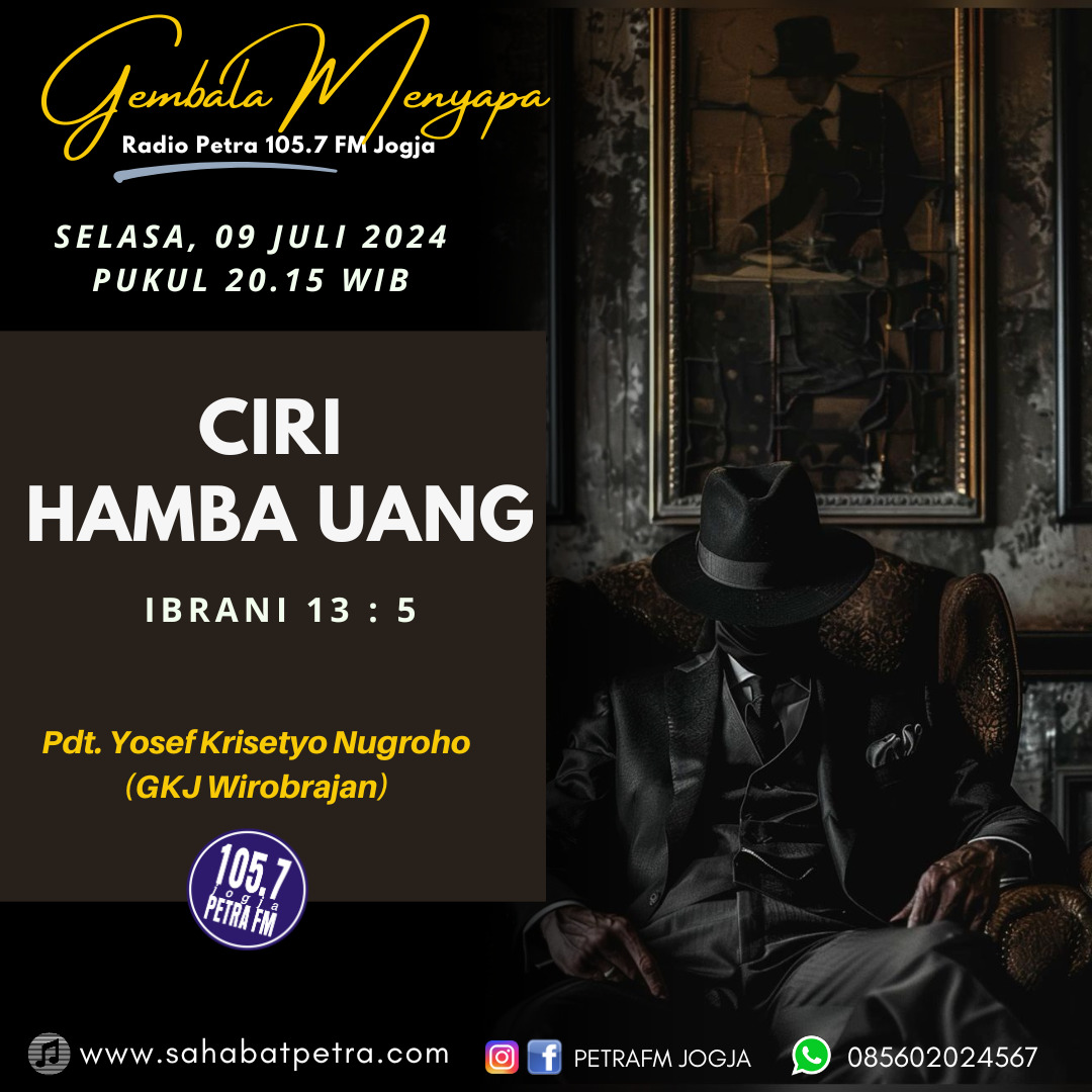 Gembala Menyapa - 09 JULI 2024