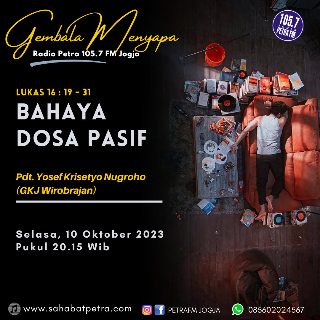 Gembala Menyapa - 10 OKTOBER 2023