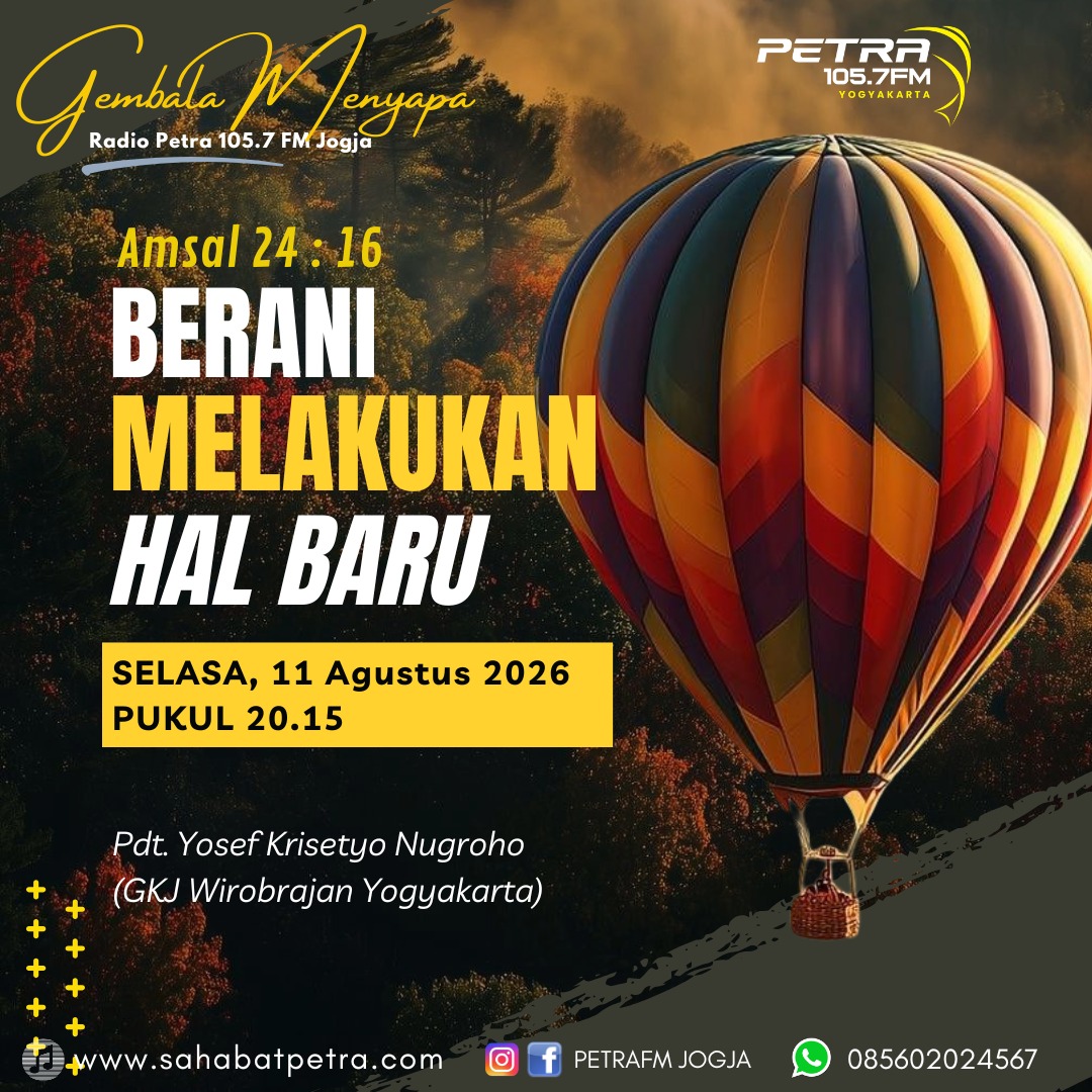 Gembala Menyapa - 11 AGUSTUS 2026