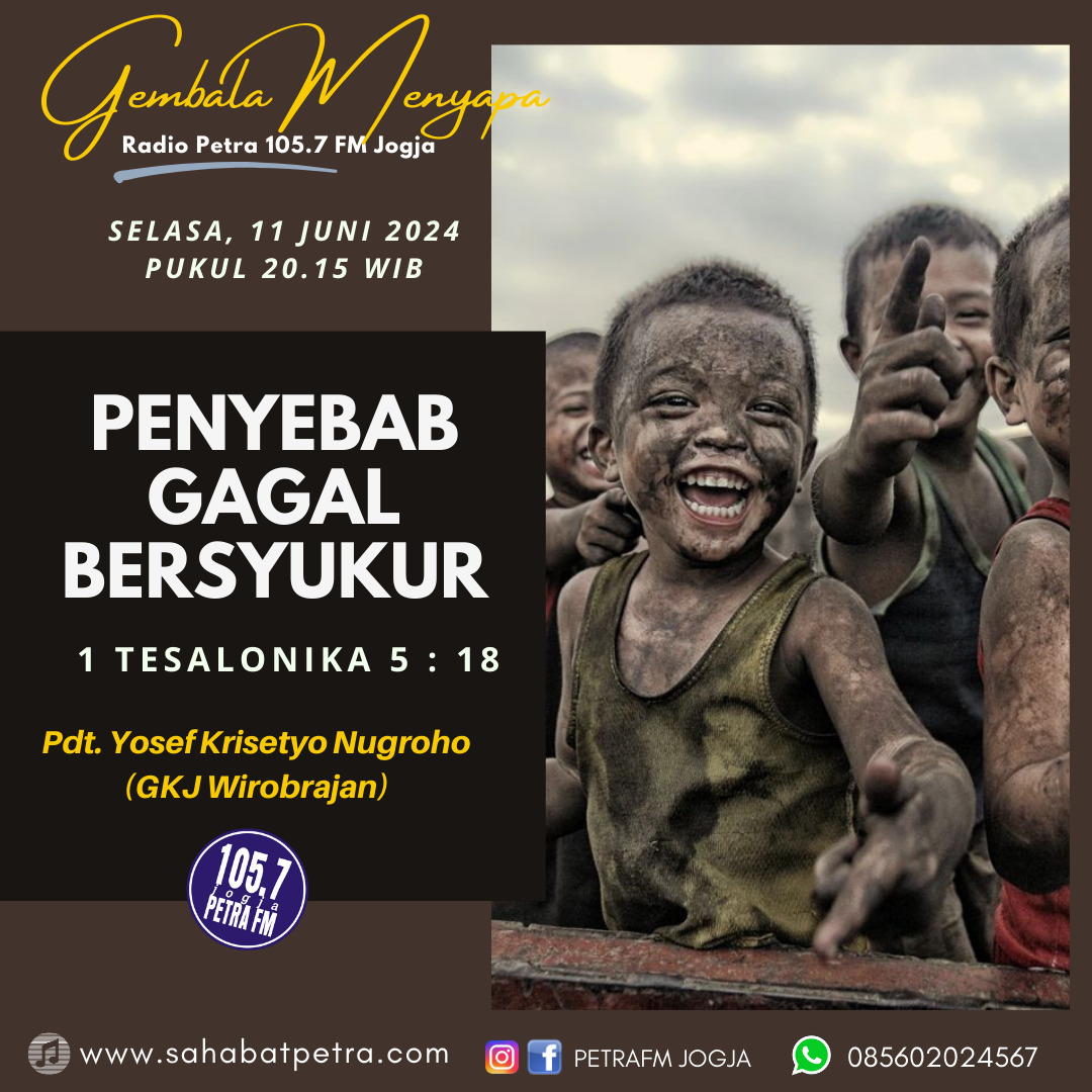 Gembala Menyapa - 11 JUNI 2024