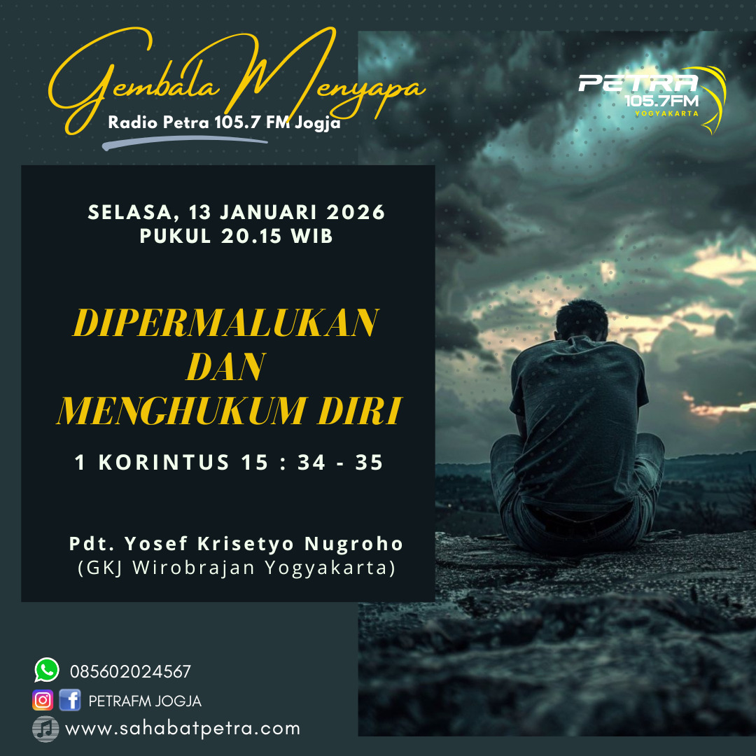 Gembala Menyapa - 13 JANUARI 2026