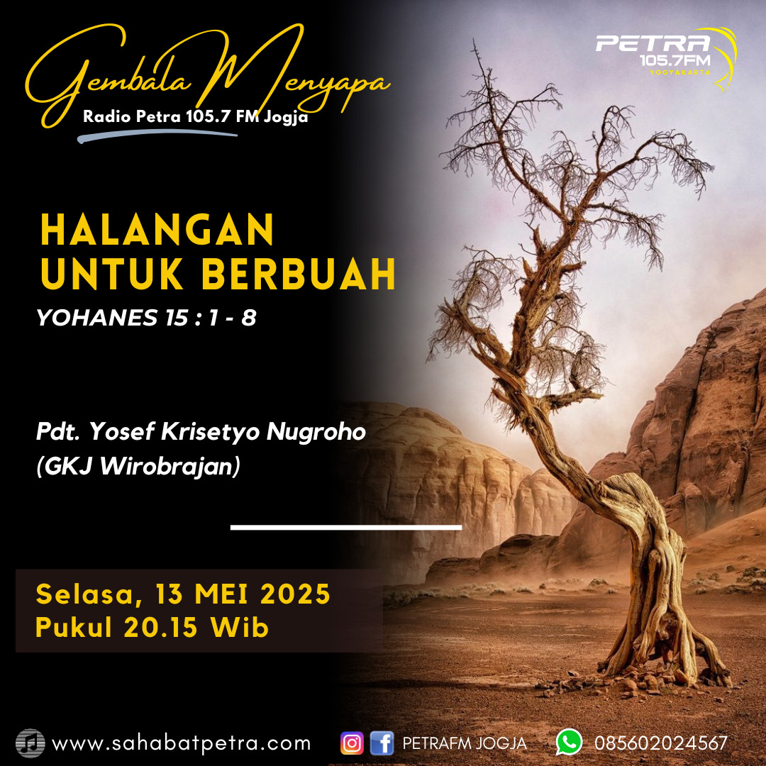 Gembala Menyapa - 13 MEI 2025