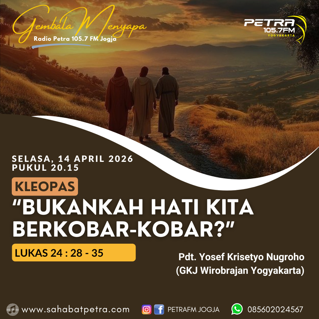 Gembala Menyapa - 14 APRIL 2026