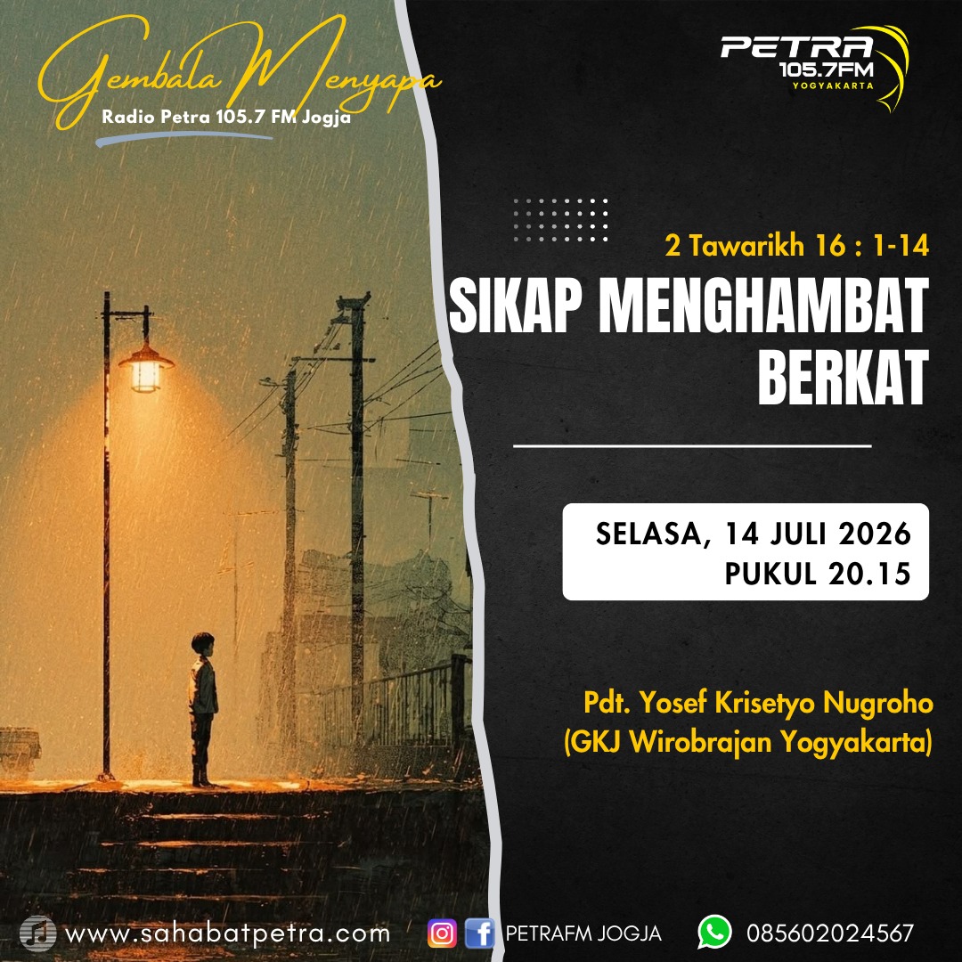 Gembala Menyapa - 14 JULI 2026