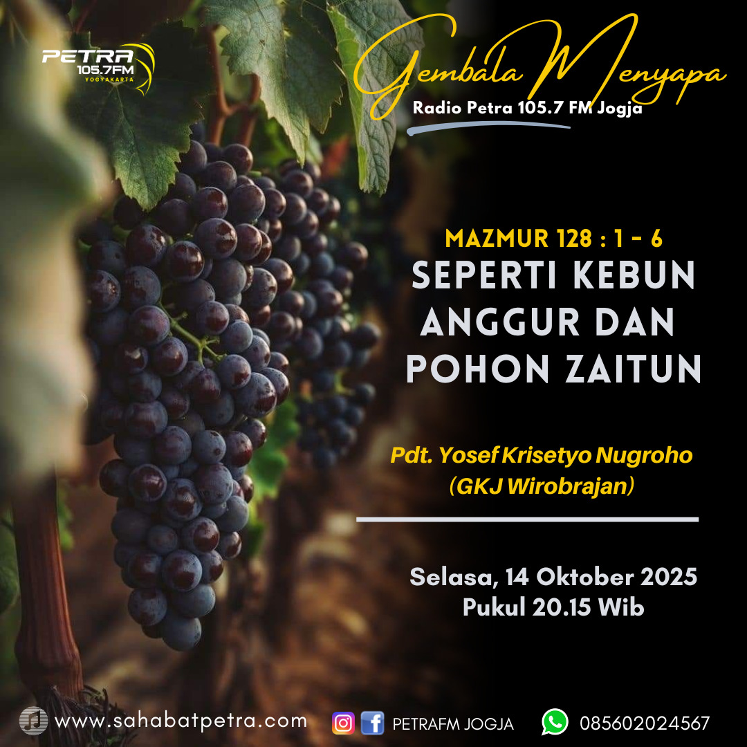 Gembala Menyapa - 14 OKTOBER 2025