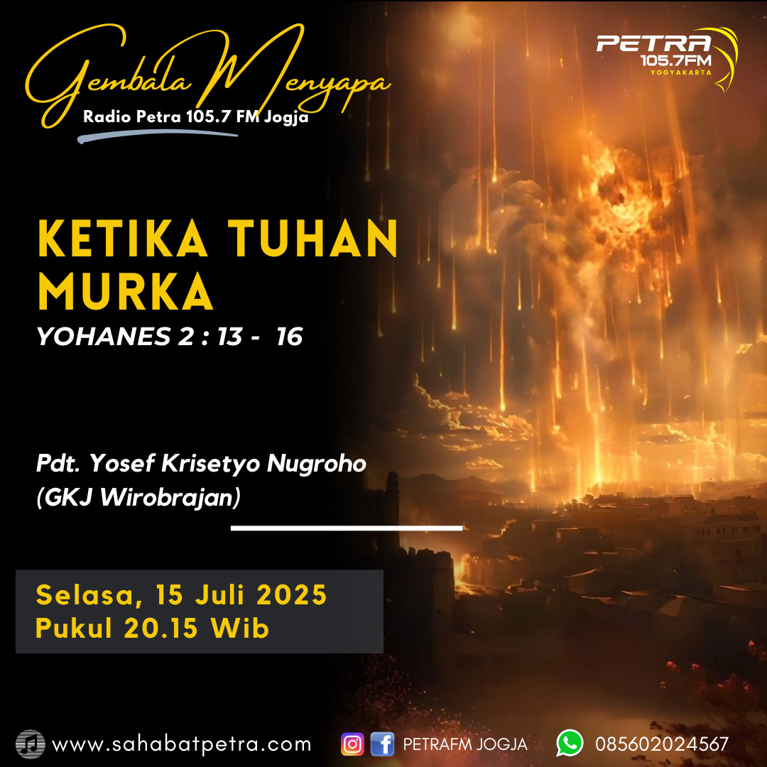 Gembala Menyapa - 15 JULI 2025