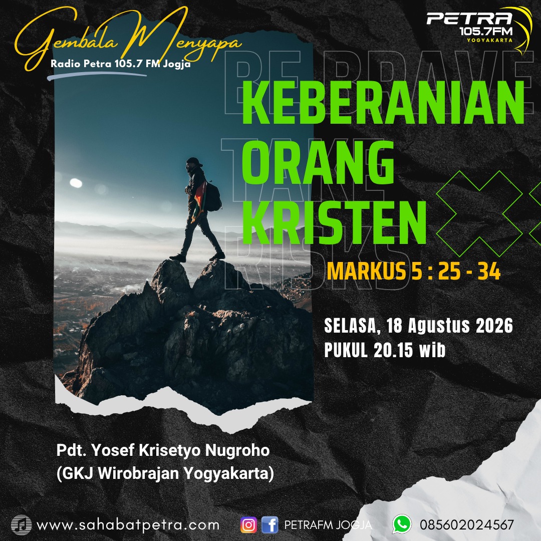 Gembala Menyapa - 18 AGUSTUS 2026