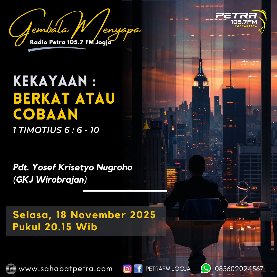 Gembala Menyapa - 18 NOVEMBER 2025