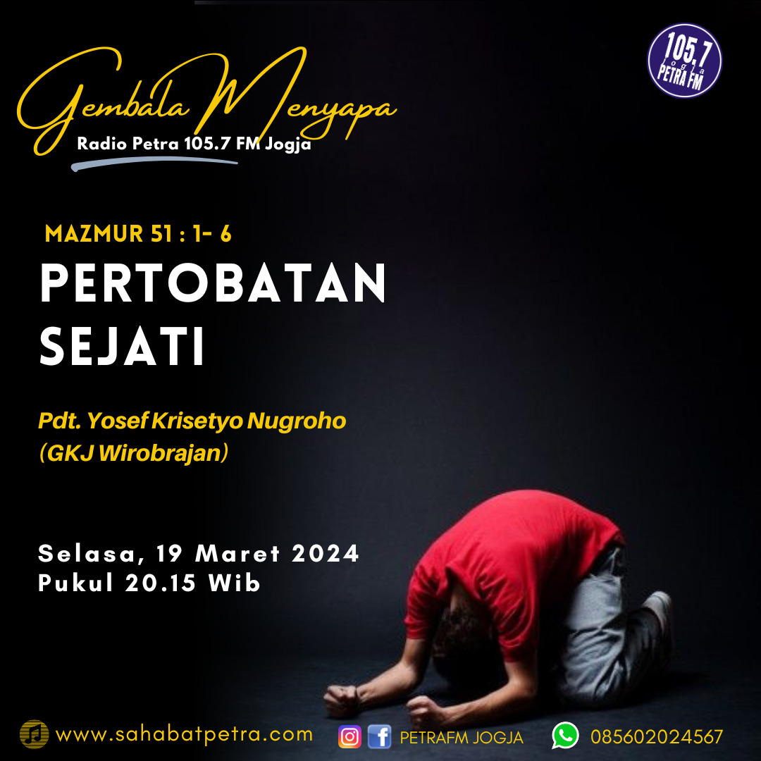 Gembala Menyapa - 19 MARET 2024
