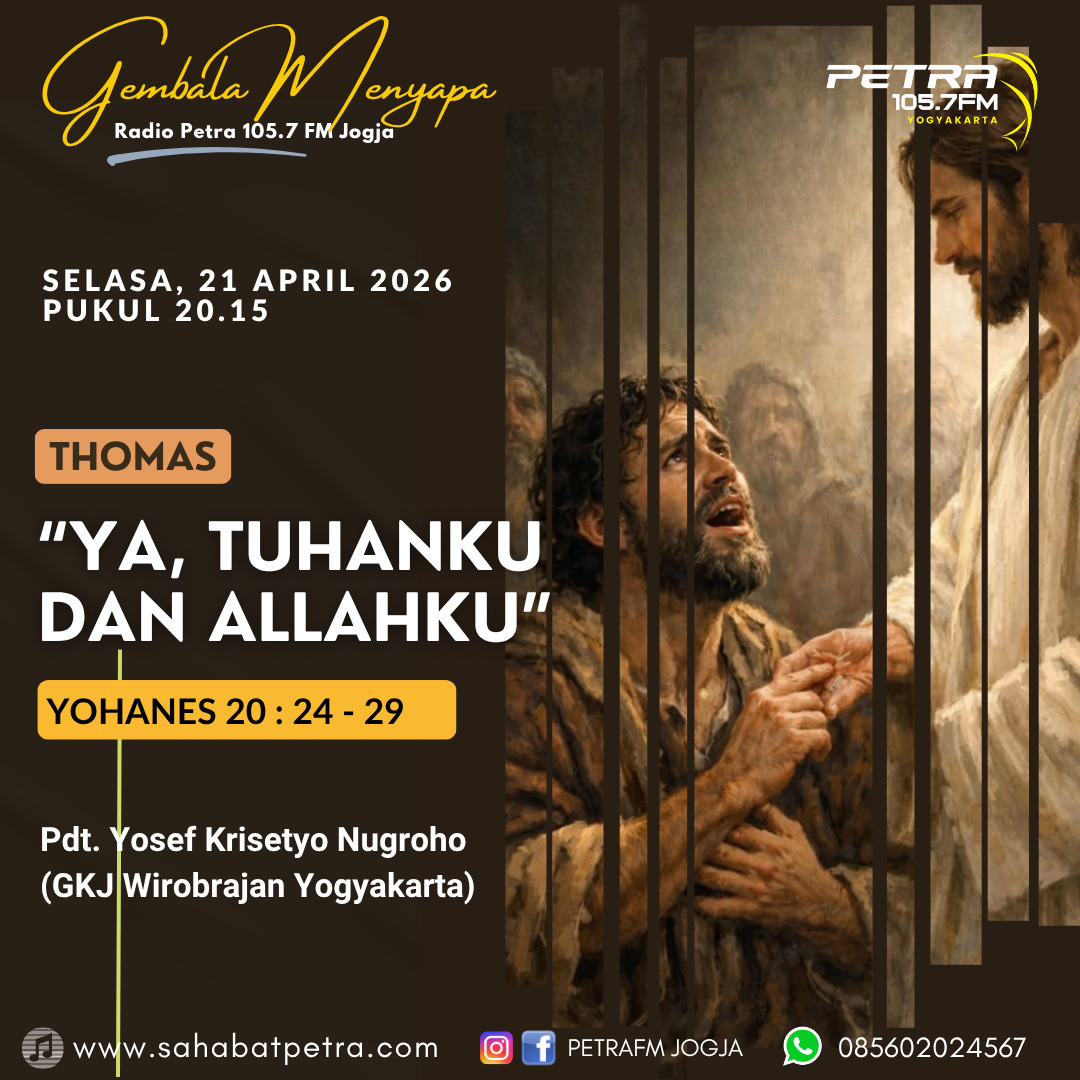 Gembala Menyapa - 21 APRIL 2026
