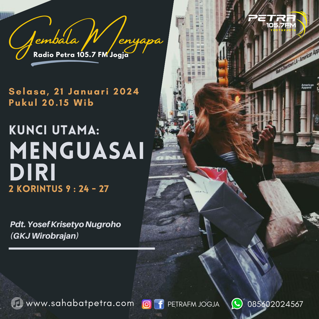 Gembala Menyapa - 21 JANUARI 2025