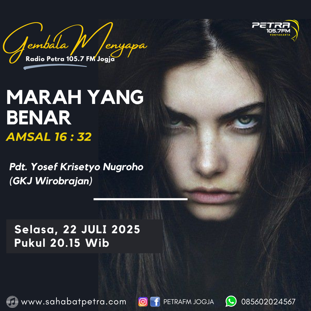 Gembala Menyapa - 22 JULI 2025