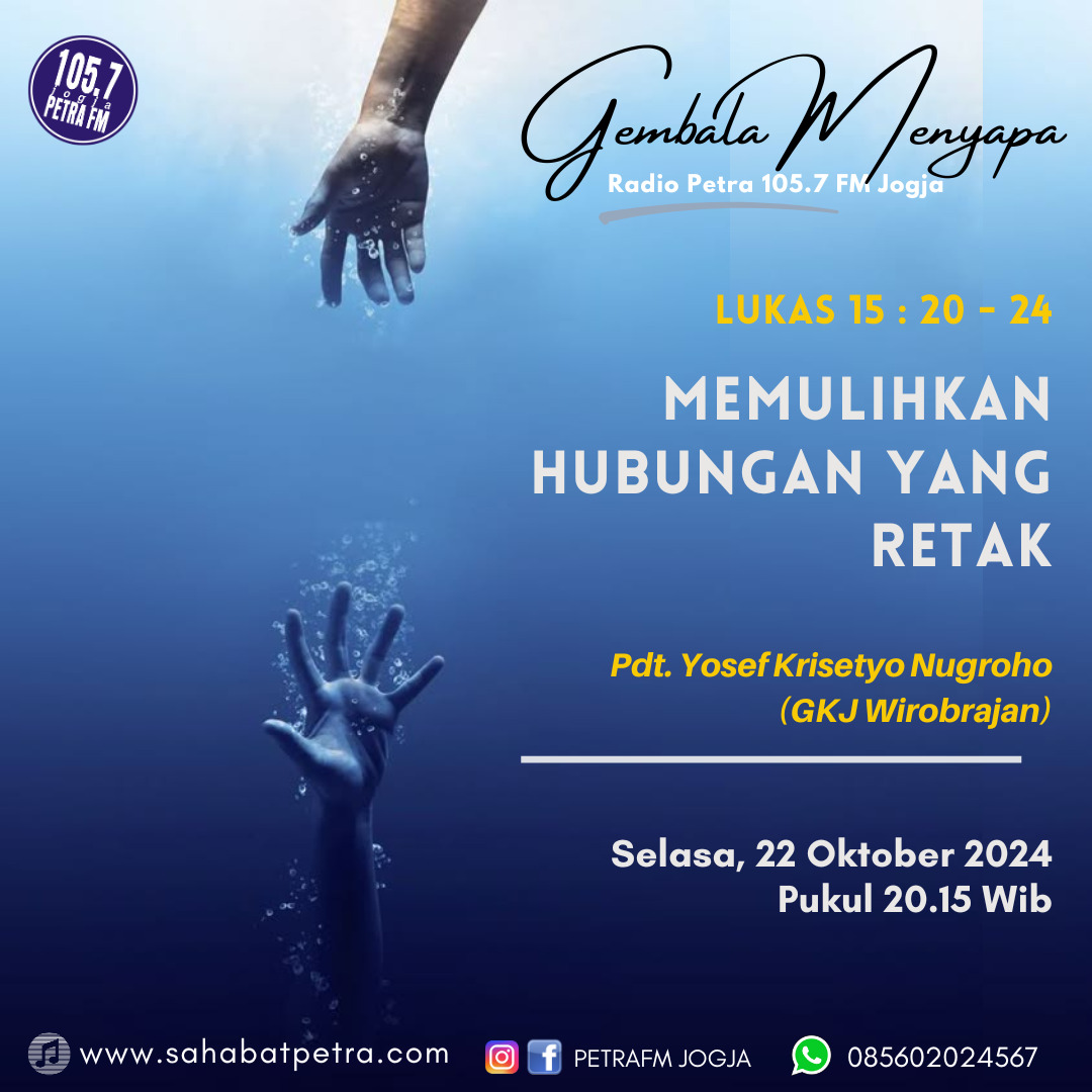 Gembala Menyapa - 22 OKTOBER 2024