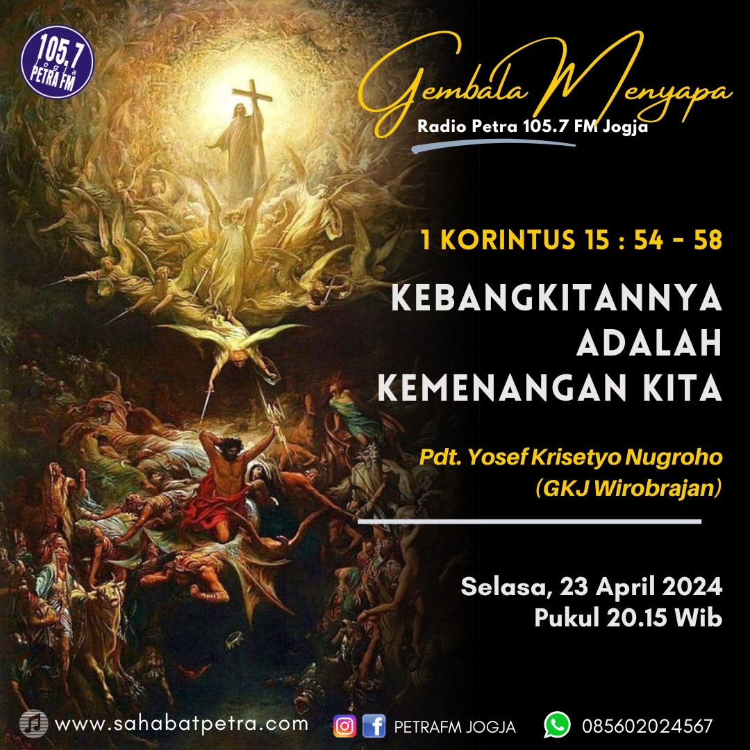Gembala Menyapa - 23 APRIL 2024