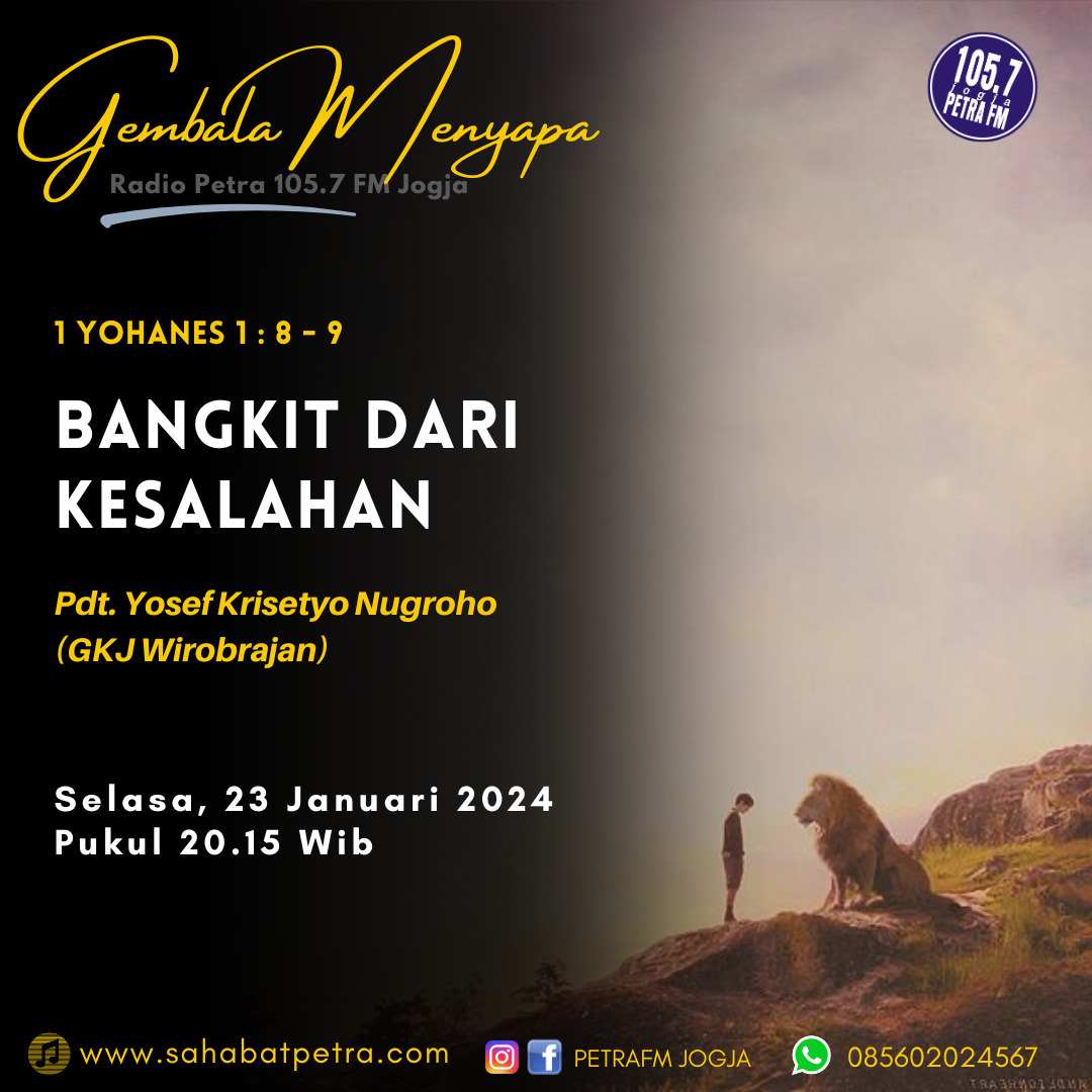Gembala Menyapa - 23 JANUARI 2024
