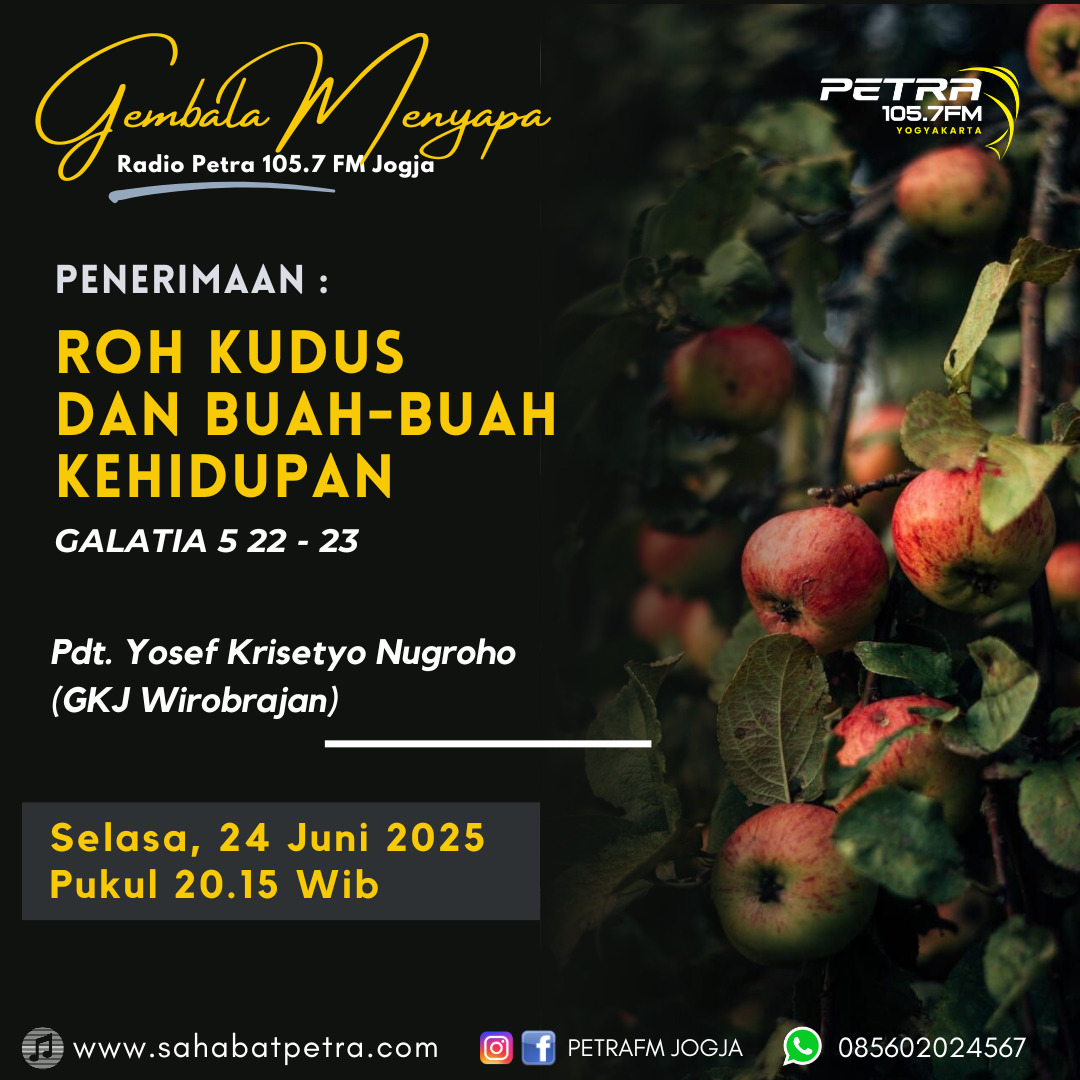 Gembala Menyapa - 24 JUNI 2025