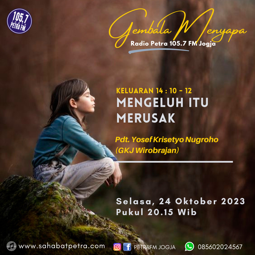 Gembala Menyapa - 24 OKTOBER 2023
