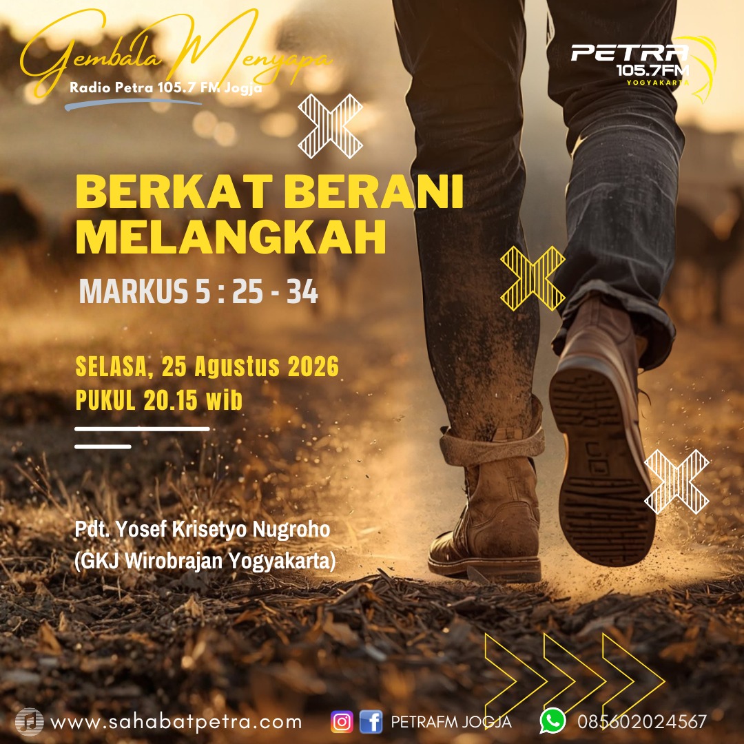 Gembala Menyapa - 25 AGUSTUS 2026