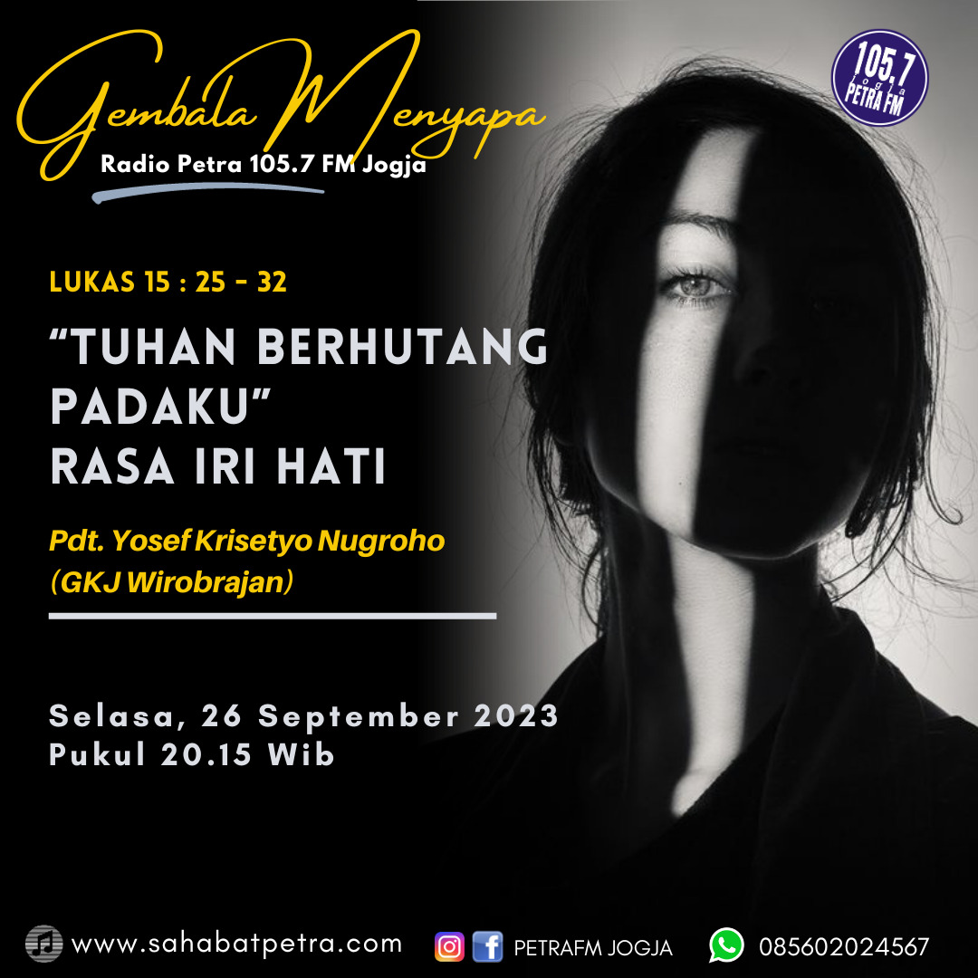 Gembala Menyapa - 26 SEPTEMBER 2023